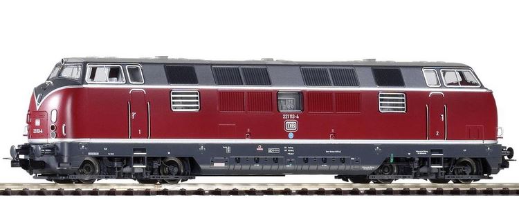 Locomotiva diesel BR 221 DB, Epoca IV, Corrente alternata con decoder digitale Scala H0 DS Modellismo Locomotiva diesel BR 221 DB, Epoca scala H0