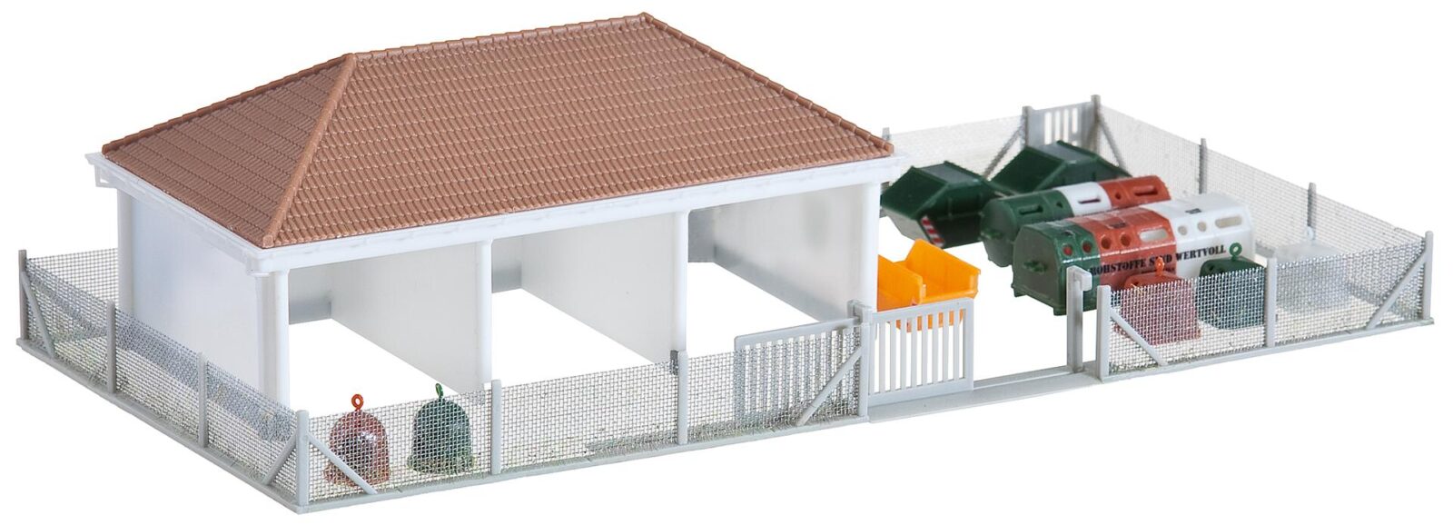 Deposito per il Riciclaggio Scala N DS Modellismo Deposito per il Riciclaggio scala N Faller