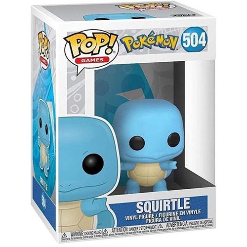 FUNKO POP Pokemon Squirtle 504 DS Modellismo FUNKO POP Pokemon Squirtle 504