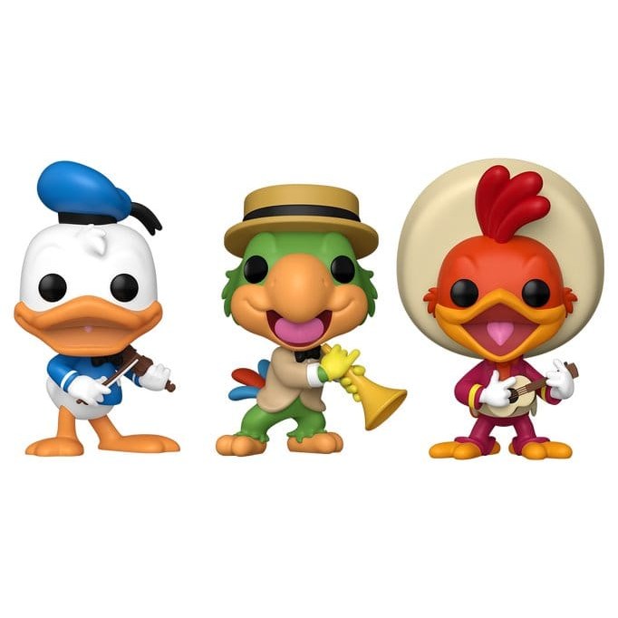 Disney POP! Vinyl Figure 3-Pack The Three Caballeros 9 cm DS Modellismo Disney POP! Vinyl Figure 3-Pack The Three Caballeros 9 cm