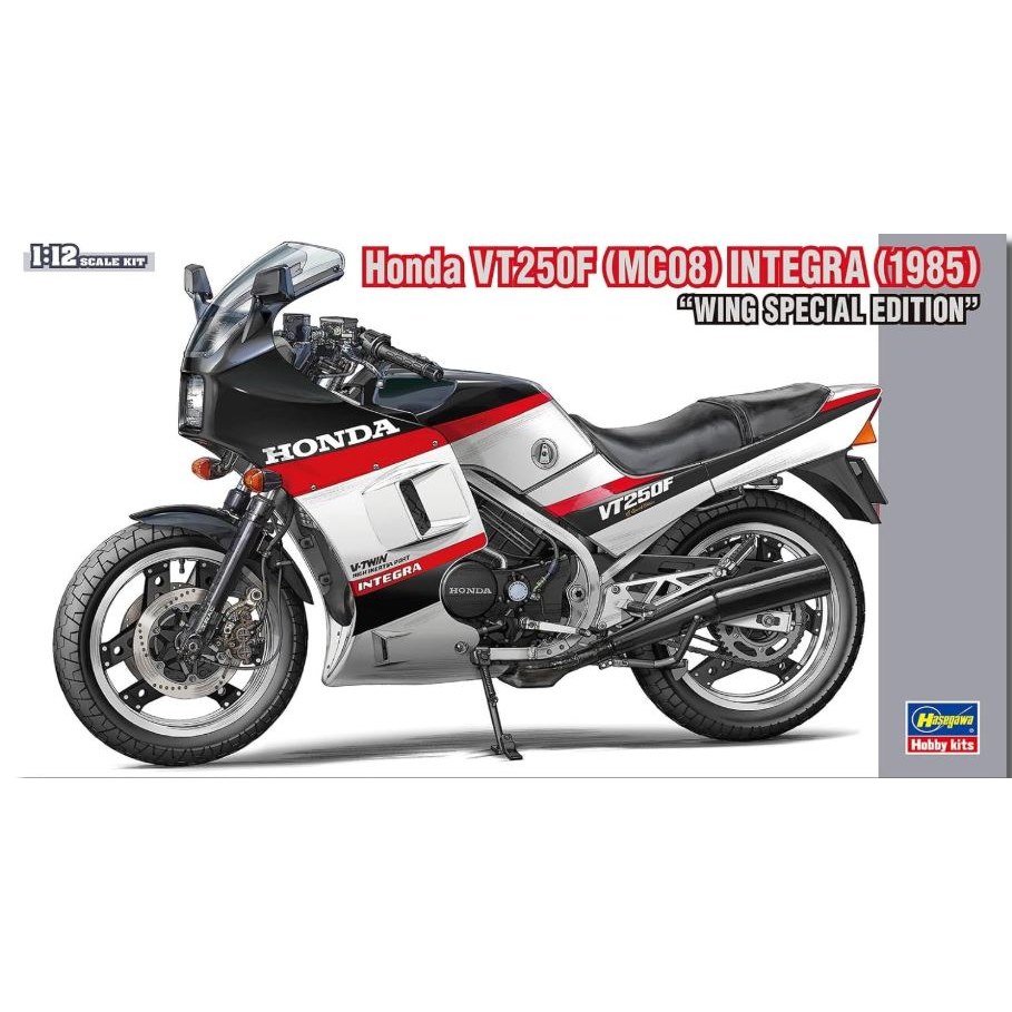 Honda VT250F Integra 1985 Kit 1:12 DS Modellismo Honda VT250F Integra 1985 Kit 1:12