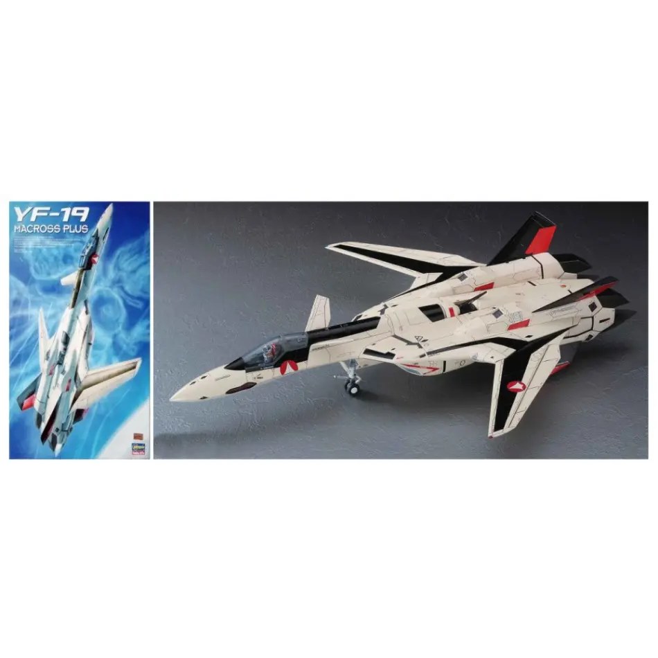 YF-19 Macross Plus Kit 1:48 DS Modellismo YF-19 Macross Plus Kit 1:48