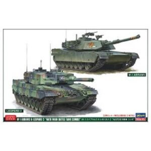 1/72 M-1 Abrams & Leopard 2 "Nato Main Battle Tank Combo"