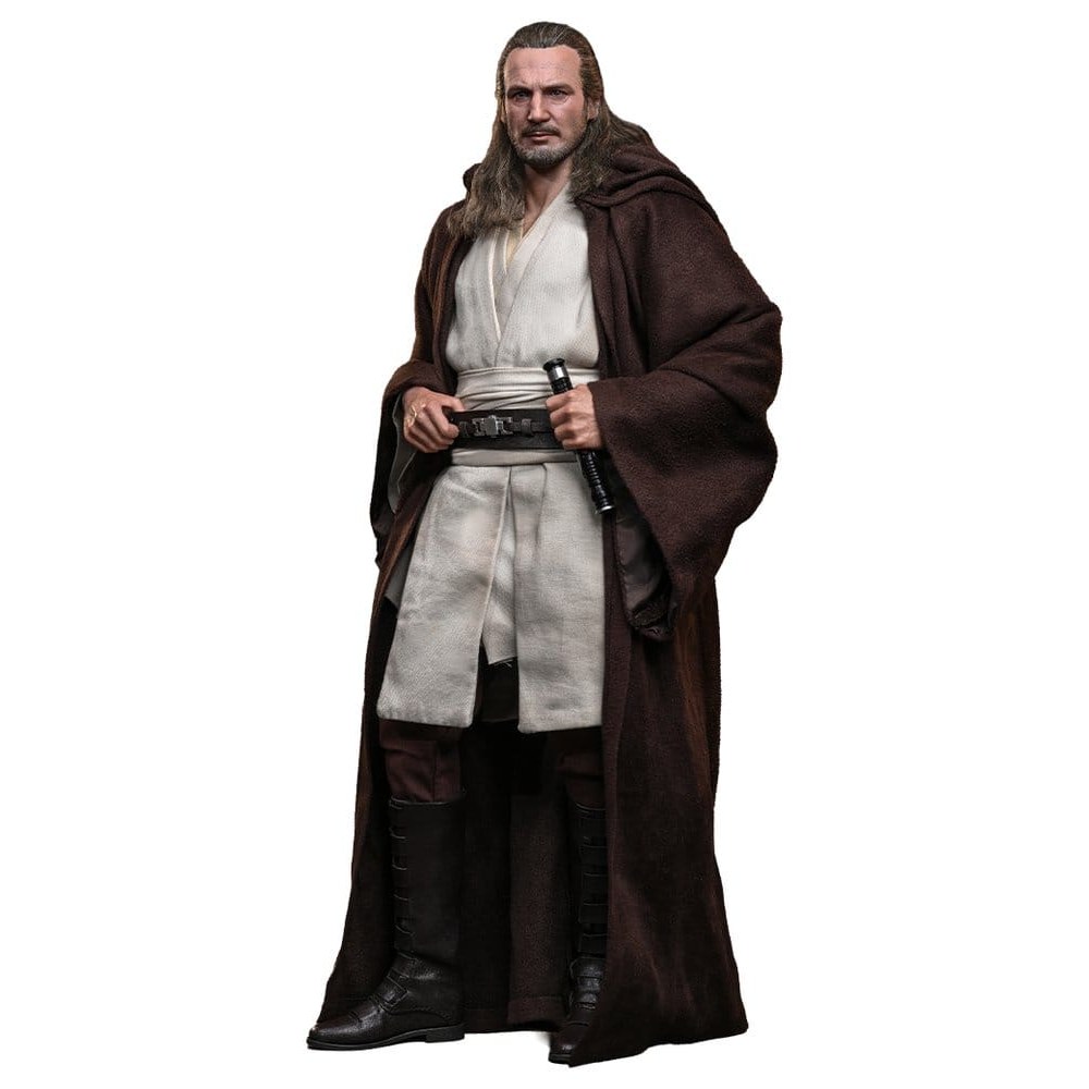 Star Wars: The Phantom Menace Movie Masterpiece Action Figure 1/6 Qui-Gon Jinn (Artisan Edition) Hot Toys Exclusive 32 cm DS Modellismo Star Wars: The Phantom Menace Movie Masterpiece Action Figure 1/6 Qui-Gon Jinn (Artisan Edition) Hot Toys Exclusive 32 cm