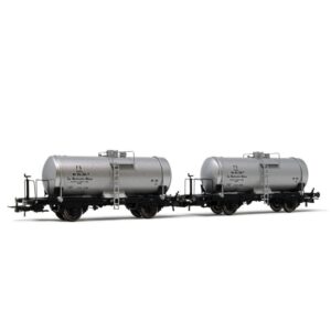 Carri Cisterna Grande FS Set 2 Pezzi 2 Assi Livrea Montecatini Epoca III 1:87 Scala H0