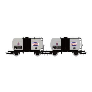 Carro Cisterna FS Set 2 Pezzi 2 Assi Total Epoca III 1:87 Scala H0
