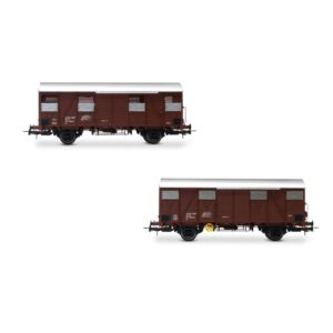 Carri FS Set 2 Pezzi Gs Pareti in Legno Epoca IV 1:87 Scala H0