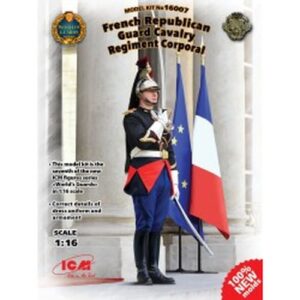 1/16 French Republican Guard Cavalry Regiment Corporal (100% new molds)