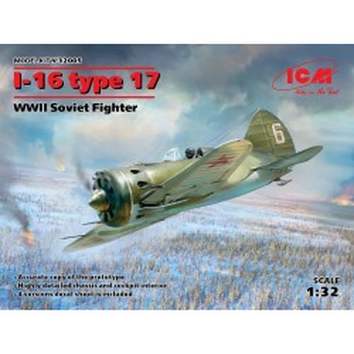 1/32 I-16 type 17, Wwii Soviet Fighter DS Modellismo 1/32 I-16 type 17, Wwii Soviet Fighter