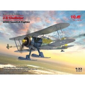 1/32 J-8 Gladiator, Wwii Swedish Fighter