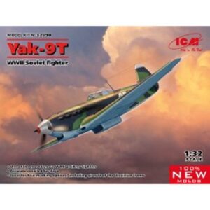 1/32 Yak-9T, Wwii Soviet fighter (100% new molds)