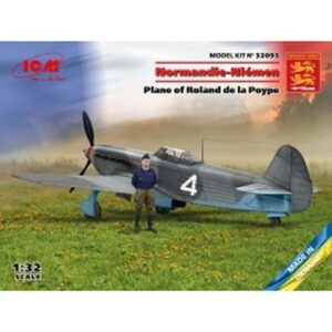 1/32 Normandy-Neman. Plane of Roland de la Poype (Yak-9T with Roland de la Poype figure)