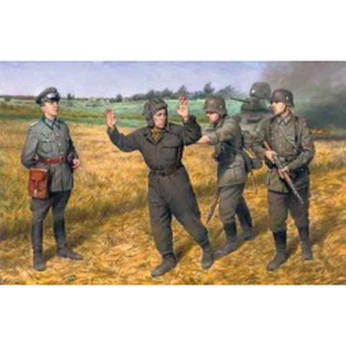 Barbarossa Operation June 1941 1 German Officer + 3 Soldiers Kit 1:35 DS Modellismo Barbarossa Operation June 1941 1 German Officer + 3 Soldiers Kit 1:35