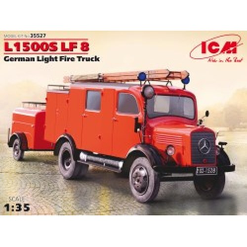 L1500S LF 8 German Light Fire Truck Kit 1:35 DS Modellismo L1500S LF 8 German Light Fire Truck Kit 1:35