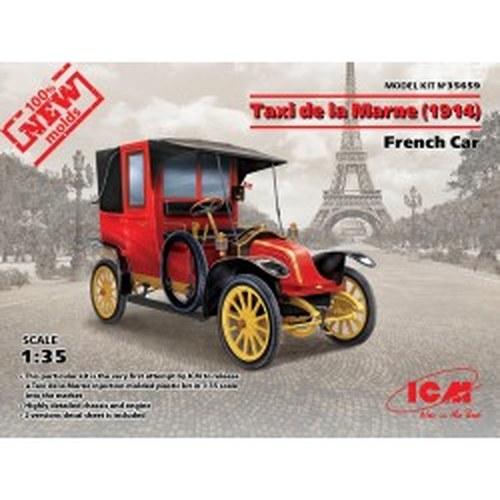 1/35 Taxi de la Marne (1914), French Car DS Modellismo 1/35 Taxi de la Marne (1914), French Car