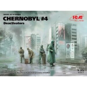 Chernobyl Deactivators 4 Figures Kit 1:35