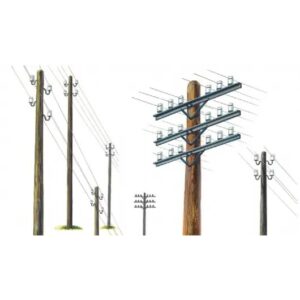 Telegraph Poles Kit 1:35