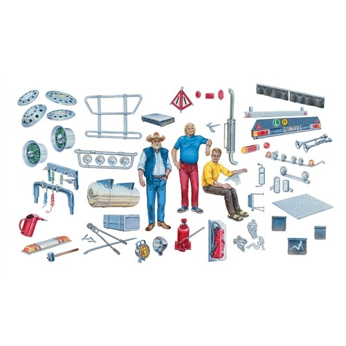 Accessori Truck Kit 1:24 DS Modellismo Accessori Truck Kit 1:24