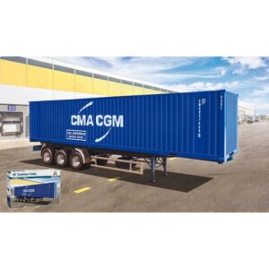 Container Trailer 40 Feet Kit 1:24