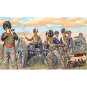 Waterloo 200 Years Napoleonic Wars British Artillery Kit 1:72