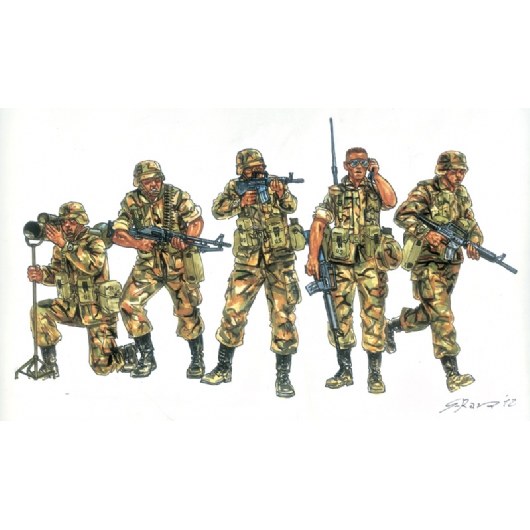 U.S. Infantry 90s Kit 1:72 DS Modellismo U.S. Infantry 90s Kit 1:72
