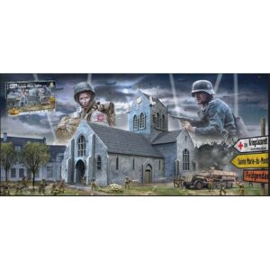 Battle of Normandy Saint-Mere-Eglise 6 June 1944 Kit 1:72