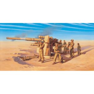 8,8 cm Flak 37 Gun W/Crew Kit 1:72