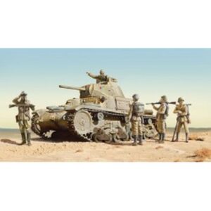 1/35 Carro Armato M14/41 I Serie with Italian Infantry