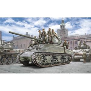 1/35 M4A1 Sherman with U.S. Infantry