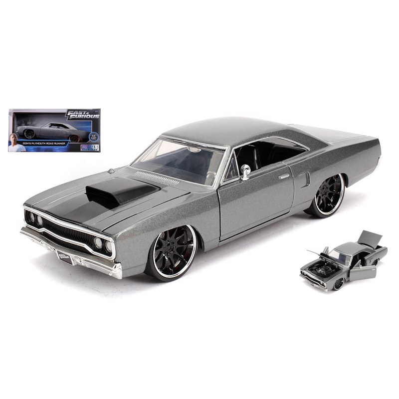 Dom'S Plymouth Road Runner Fast & Furious 1:24 Jada Toys 1:24 DS Modellismo Dom'S Plymouth Road Runner Fast & Furious 1:24 Jada Toys 1:24