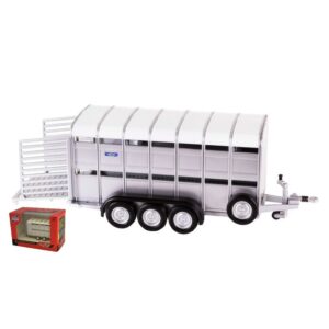 Carro Bestiame Ifor Williams Livestock Trailer 1:32