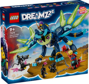 DREAMZzz Zoey e Zian, il gatto-gufo LEGO