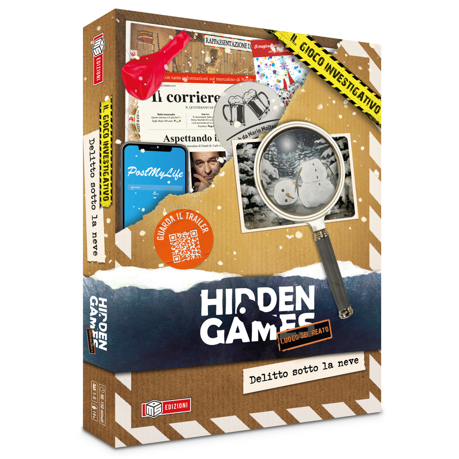 Hidden Games - Delitto Sotto la Neve DS Modellismo Hidden Games Delitto Sotto la Neve