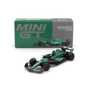 Aston Martin AMR24 #18 Lance Stroll Bahrain GP 2024 Mini-gt