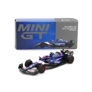 Visa RB Vcarb 01 #22 Yuki Tsunoda Bahrain GP 2024 Mini-gt