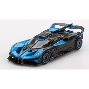 Bugatti Bolide Presentation Black and Blue 2024 1:64