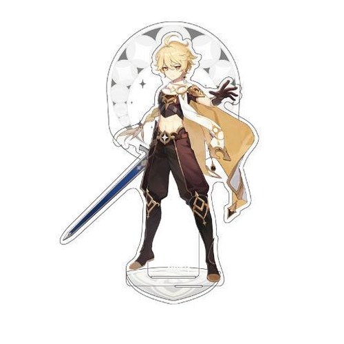Genshin Impact Traveler Theme Series Character Acrylic Figure Traveler Aether 14 cm DS Modellismo Genshin Impact Traveler Theme Series Character Acrylic Figure Traveler Aether 14 cm