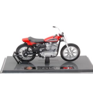 Harley Davidson 1972 XR750 Racing Bike Orange Maisto 1:18