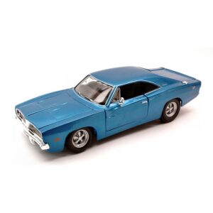 Dodge Charger R/T 1969 Metallic Blue 1:25