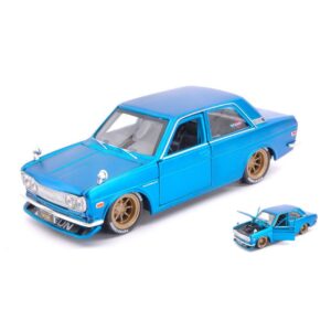 Datsun 510 1971 Blue 1:24