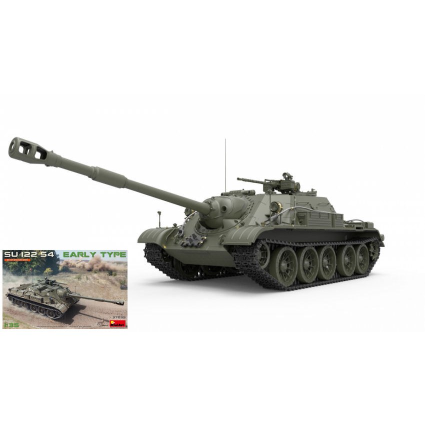 SU-122-54 Early Type Kit 1:35 DS Modellismo SU-122-54 Early Type Kit 1:35