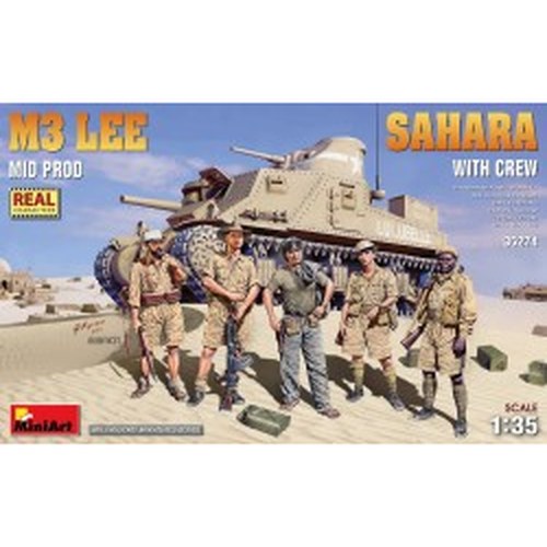 1/35 M3 Lee Mid Prod. Sahara with Crew DS Modellismo 1/35 M3 Lee Mid Prod. Sahara with Crew