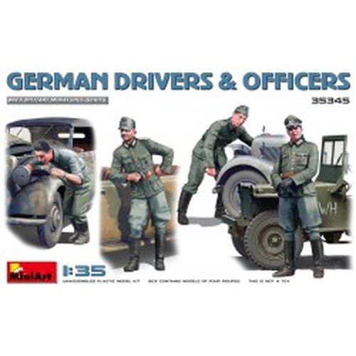 1/35 German Drivers & Officers DS Modellismo 1/35 German Drivers & Officers