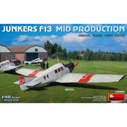 1/48 Junkers F13. Mid Production German, Polish, Swiss Service DS Modellismo 1/48 Junkers F13. Mid Production German, Polish, Swiss Service