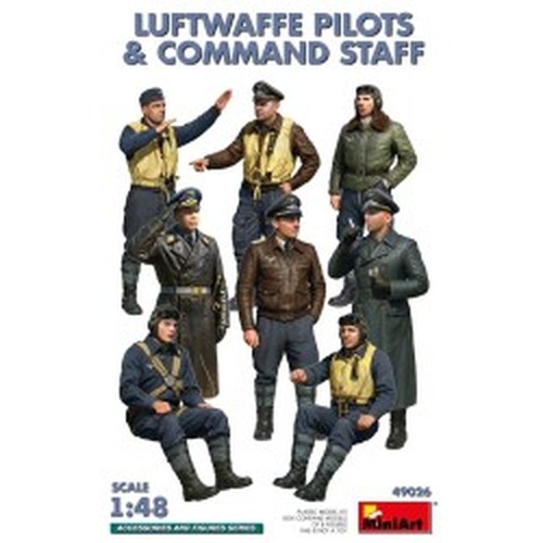 1/48 Luftwaffe Pilots and Command Staff DS Modellismo 1/48 Luftwaffe Pilots and Command Staff