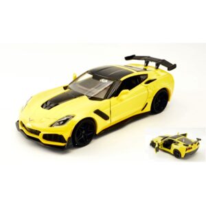 Corvette Zr1 2019 Yellow 1:24