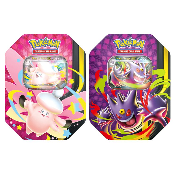 Pokemon Ita Mega Chiarodiluna Tin Assortimento DS Modellismo Pokemon Ita Mega Chiarodiluna Tin Assortimento