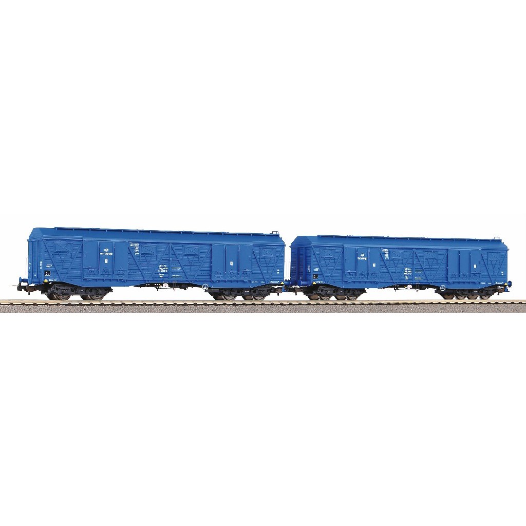 Set di 2 carri a grande capacità 401Ka Gags-t, PKP Cargo Epoca VI Scala H0 DS Modellismo Set di 2 carri a grande capacità 401Ka Gags-t, PKP Cargo Epoca VI Scala H0