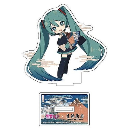Hatsune Miku x Katsushika Hokusai iXima Die-Cut Acrylic Stand Fine Wind, Clear Morning (Chibi) 10 cm (5) DS Modellismo Hatsune Miku x Katsushika Hokusai iXima Die-Cut Acrylic Stand Fine Wind, Clear Morning (Chibi) 10 cm (5)