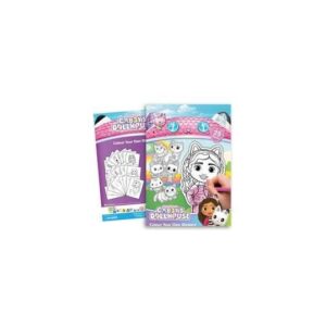 Adesivi Gabby's Dollhouse Coloring Book A4 Display (20)